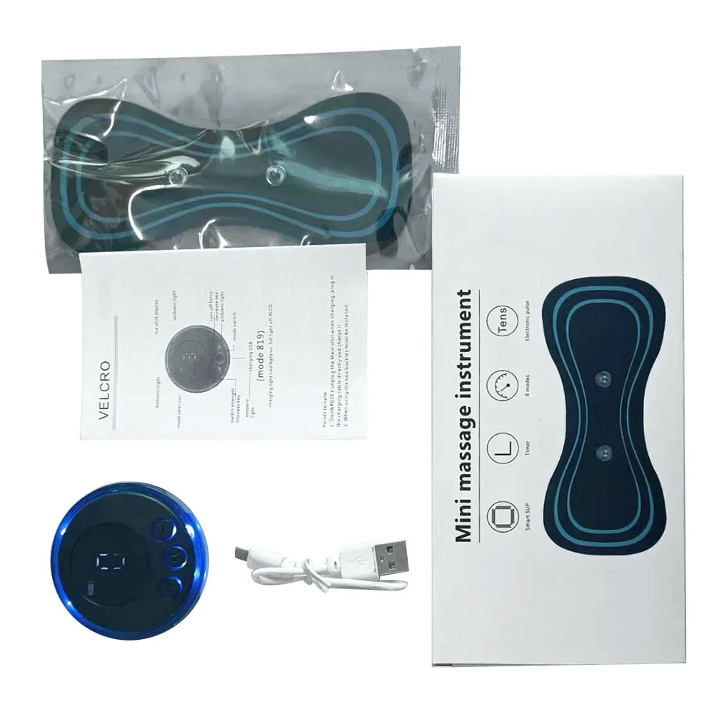 Mini masajeador de cuello eléctrico EMS
