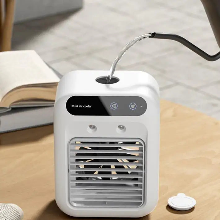 FresAir (Ventilador portátil con enfriamiento por agua)
