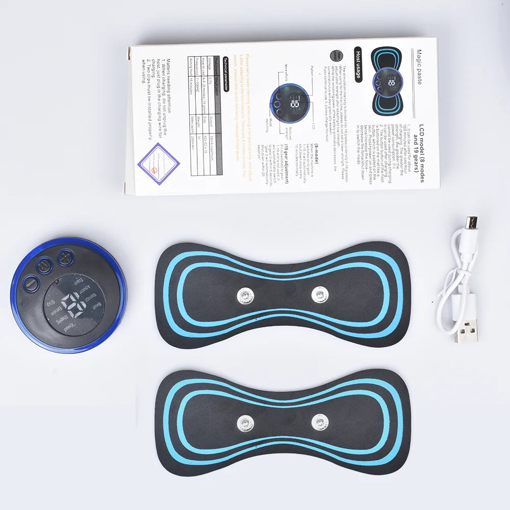 Mini masajeador de cuello eléctrico EMS